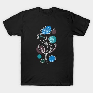 Rising Flower (Inverted Colors) T-Shirt